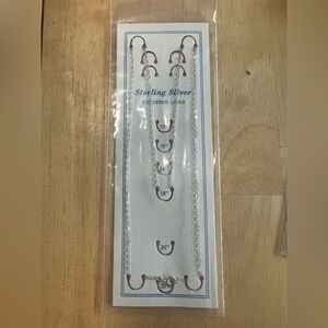 Sterling Silver Round Cable Necklaces